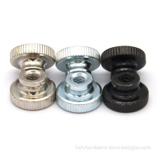 Carbon steel knurled thumb nut for 3D printer